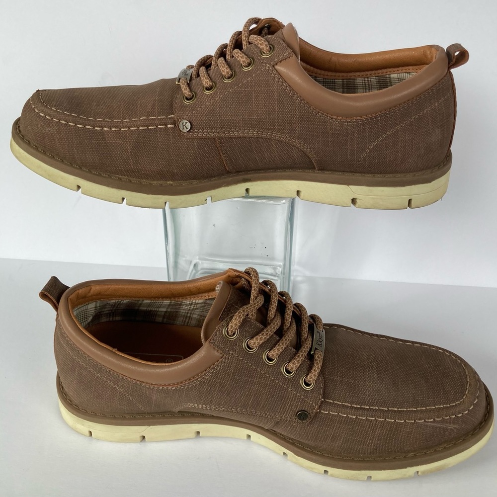 Kkyc Mens Shoes Classic Brown Casual Comfortable Loafers Boat Shoes Size 10